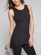 Athleta Womens Threadlight Layering Tank Black Size Xxs