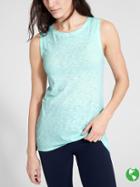 Athleta Womens Eco Wash Daily Tank Size L Tall - Blue Tint