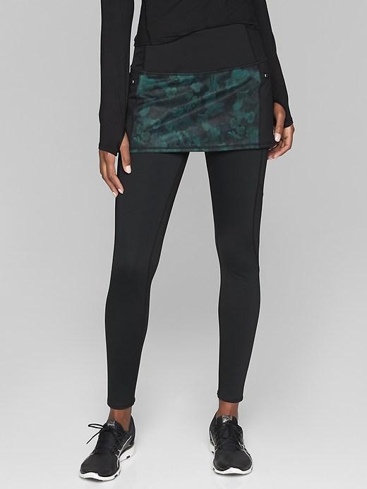 Athleta Womens Frost High Traverse 2 In 1 Tight Abyss Size Xs