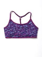 Athleta Reversible Geo Stripe Bikini Top Size L/12 - Crowning Achievement