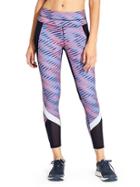 Athleta Womens Electra Sonar 7/8 Tight Size L Tall - Navy