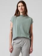 Away Mock Neck Tee