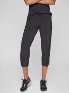 Athleta Womens La Viva Capri Size 10 Petite - Black