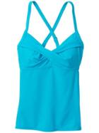 Athleta Womens Twister Tankini Size 32b/c Tall - Bora Bora Blue