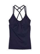 Athleta Womens Hang Loose Tankini Size L - Dress Blue