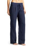 Athleta Womens Linen Reverie Pant Size 0 - Navy