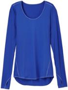 Athleta Womens Chi Top Size Xs - Cerulean Blue