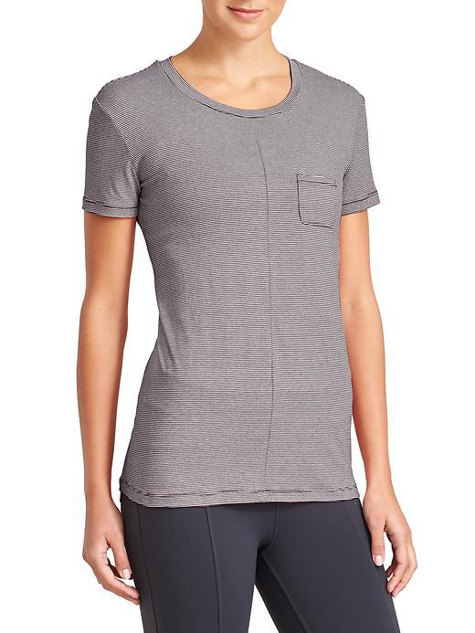 Athleta Womens Tavvy Tee Size M - Navy