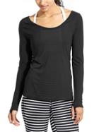 Athleta Womens Surge Top Size L - Black