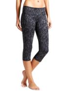 Athleta Womens Woodlands Chaturanga Capri Size Xxs - Black