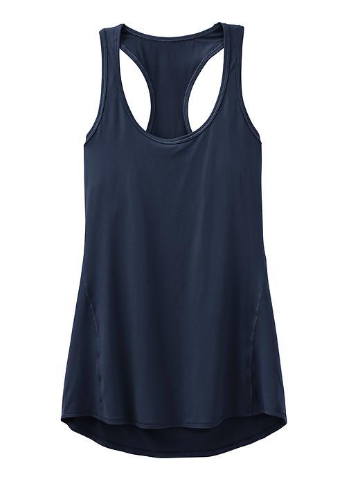 Athleta Womens Chi Tank Extra Long Size 1x Plus - Navy