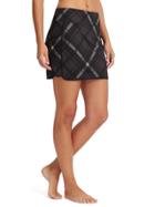Plaid Tech Stretch Wander Skirt