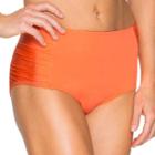 Athleta Aqualuxe High Waisted Bottom - Light Coral Sunset