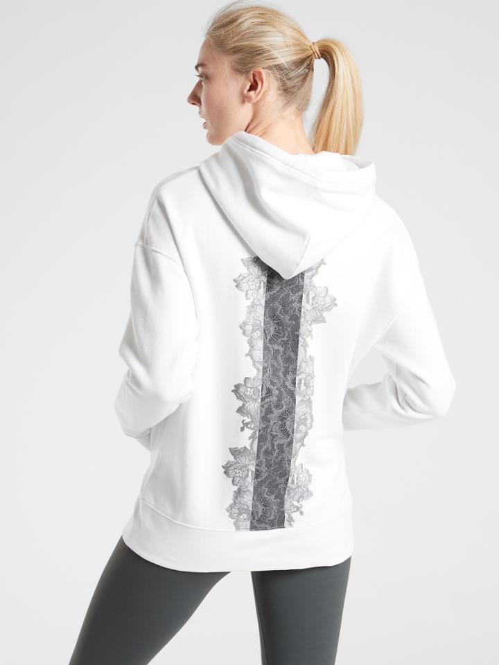 Rose Lace Tunic Hoodie