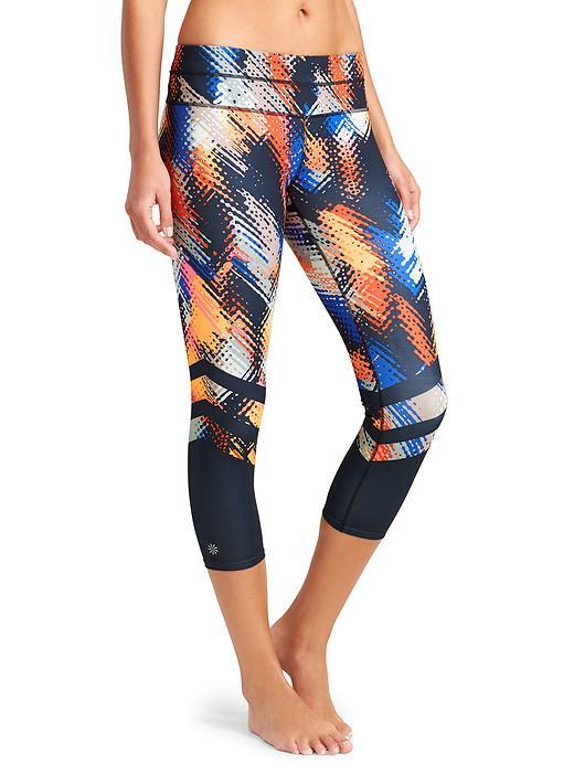 Athleta Womens Lava Sonar Capri Size L Tall - Navy