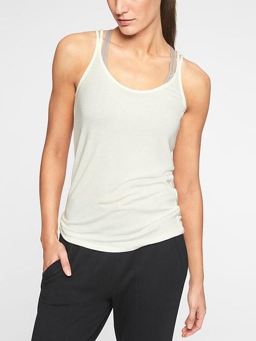 Athleta Womens Revive Tank Sea Salt Size Xxs