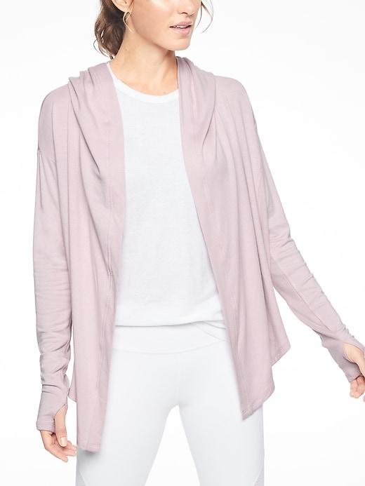 Athleta Womens Nirvana Wrap Soft Lilac Size Xxs