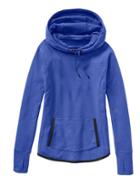 Athleta Womens Sentry Hoodie Sweatshirt Size L - Sapphire Blue Heather