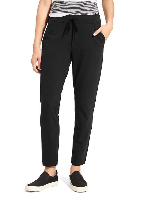Athleta Womens Flux Ankle Sweatpant Size L - Black
