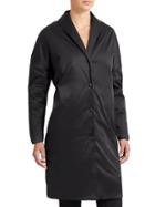 Athleta Womens Uptown Coat Size L - Black