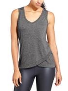 Athleta Womens Two Fold Tank Size L - Dark Grey