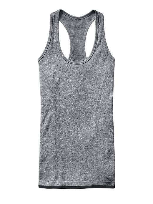 Athleta Womens Fastest Track Tank Sleek Size L - Flint Grey Heather