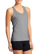 Athleta Womens Exhilaration Tank Size L - Cobblestone Grey