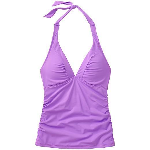 Athleta Shirrendipity Halter Tankini - Thistle Purple