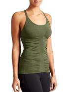 Athleta Womens Up-tempo Tank Size L - Forest Green Heather