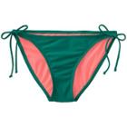 Athleta Solid String Bottom - Emerald Green