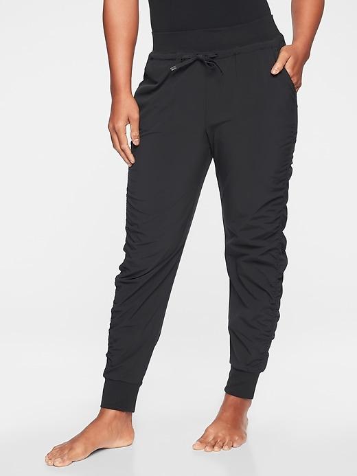 Athleta Womens Attitude Pant Black Size 16