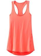 Athleta Womens Chi Tank Extra Long Size L - Coral Sizzle