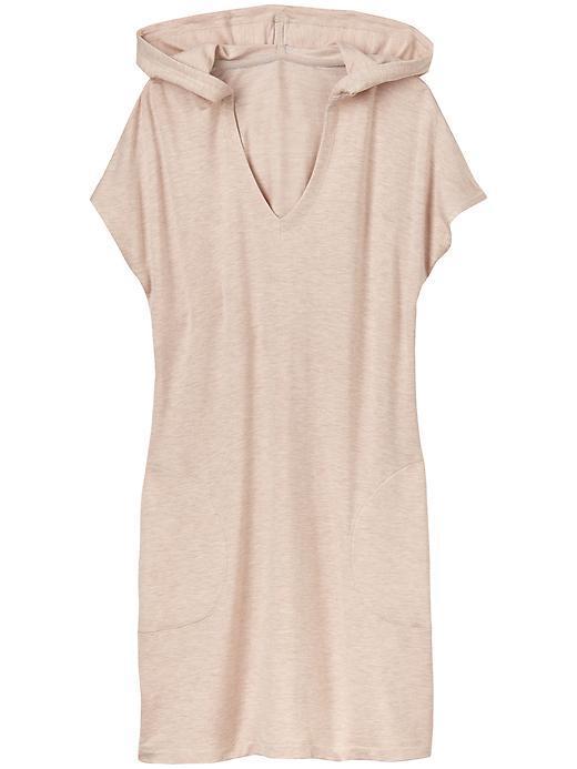Athleta Womens Run Along Dress Size L Petite - Oatmeal Heather