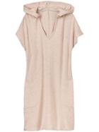 Athleta Womens Run Along Dress Size L Petite - Oatmeal Heather