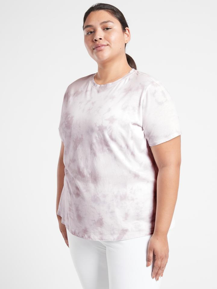 Organic Daily Crew Tie Dye Tee
