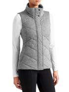 Athleta Womens Icecap Vest Size L - Grey Heather
