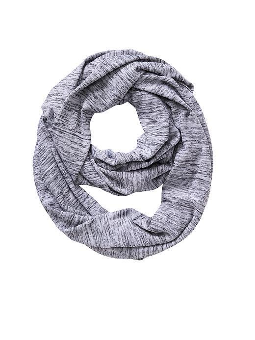 Athleta Womens Techie Sweat Infinity Scarf Size One Size - Grey Heather