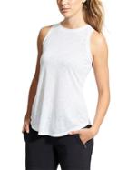 Athleta Womens Breezy Tank Bright White Size Xl