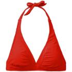 Athleta Shirrendipity Halter Bikini Top - Saffron Red