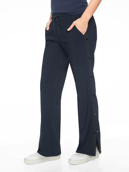 Athleta Womens In A Snap Commute Pant Navy Captain Size M