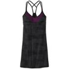 Athleta Printed Coastline Swim Dress - Black Placement