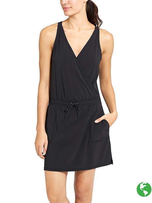 Athleta Womens Take A Hike Dress Size 0 - Black