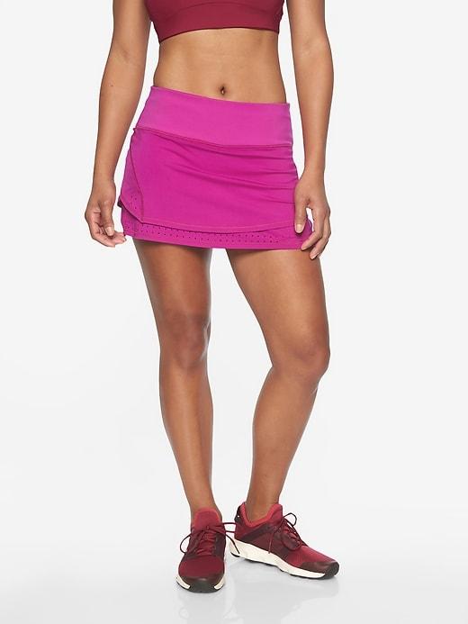 Athleta Womens Stealth Trucool Skort Electric Fuchsia Size S
