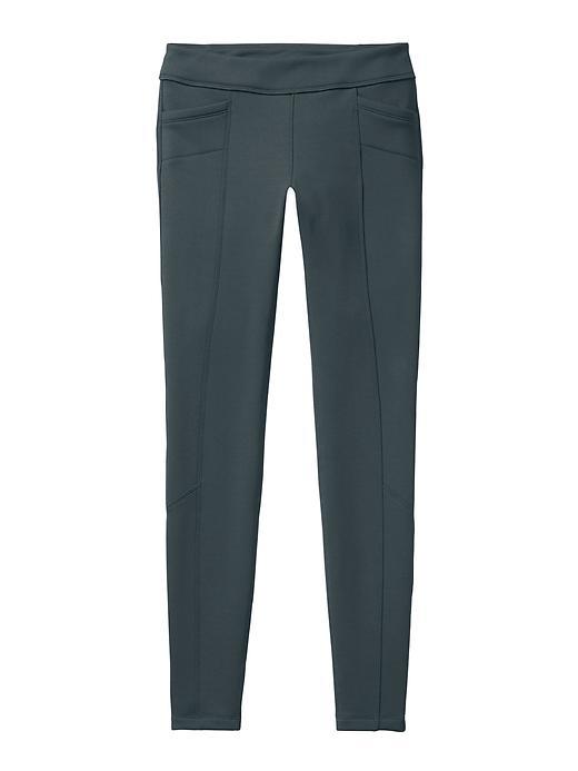 Athleta Womens Tech Stretch Metro Tight Size L Tall - Flint Grey