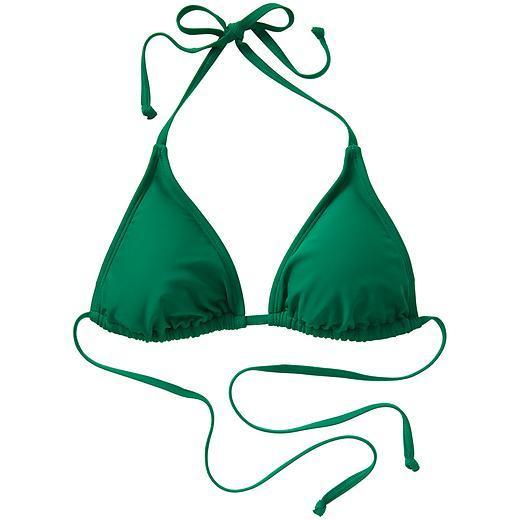 Athleta Triangle String Bikini - Emerald Green