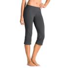 Athleta Kickbooty 2 Capri - Black Heather