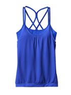 Athleta Womens Mesh Energize Tank Size L - Capri Blue