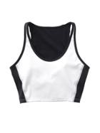Athleta Womens Highline Tank Size L - Black/white