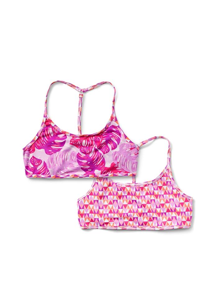 Athleta Girl Surfs Up Reversible Bikini Top