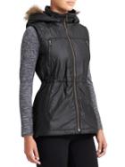 Athleta Womens Alpine Air Vest Size 1x Plus - Black